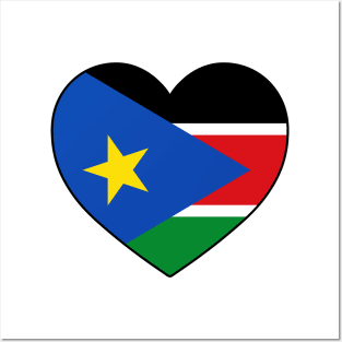 Heart - South Sudan Posters and Art